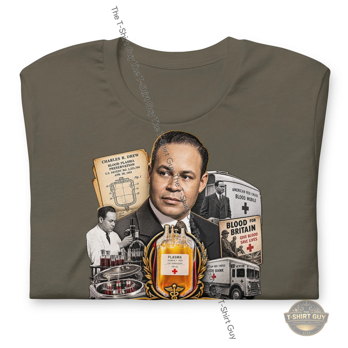 Watermarked - Charles R. Drew Unisex t-shirt