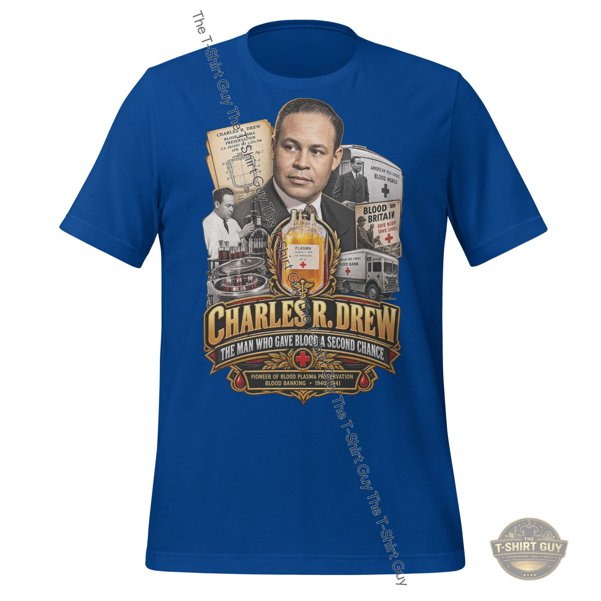 Watermarked - Charles R. Drew Unisex t-shirt