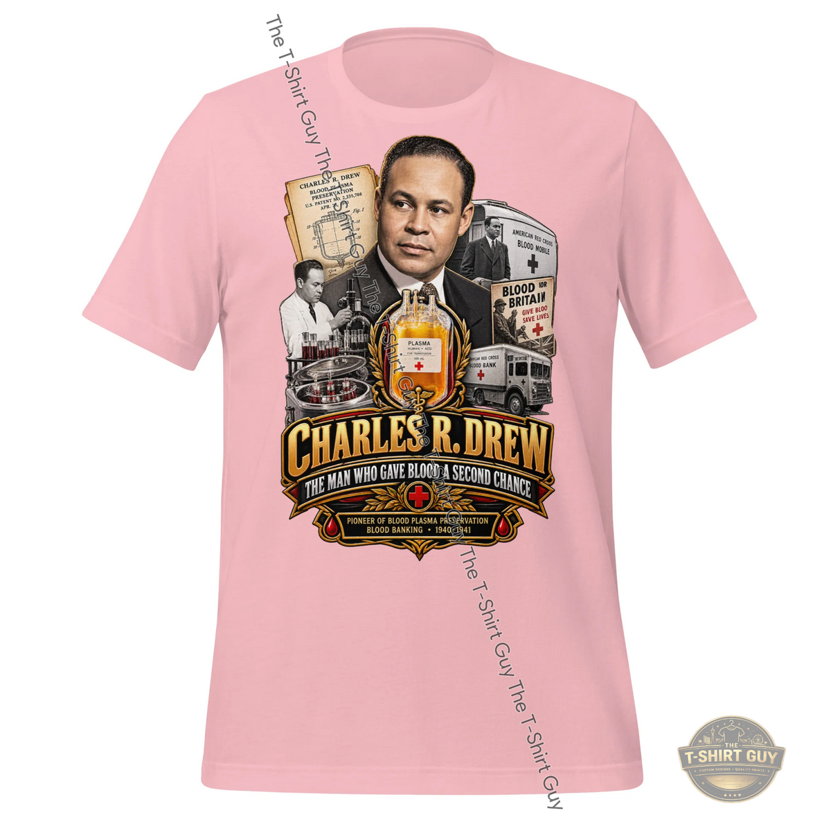 Watermarked - Charles R. Drew Unisex t-shirt