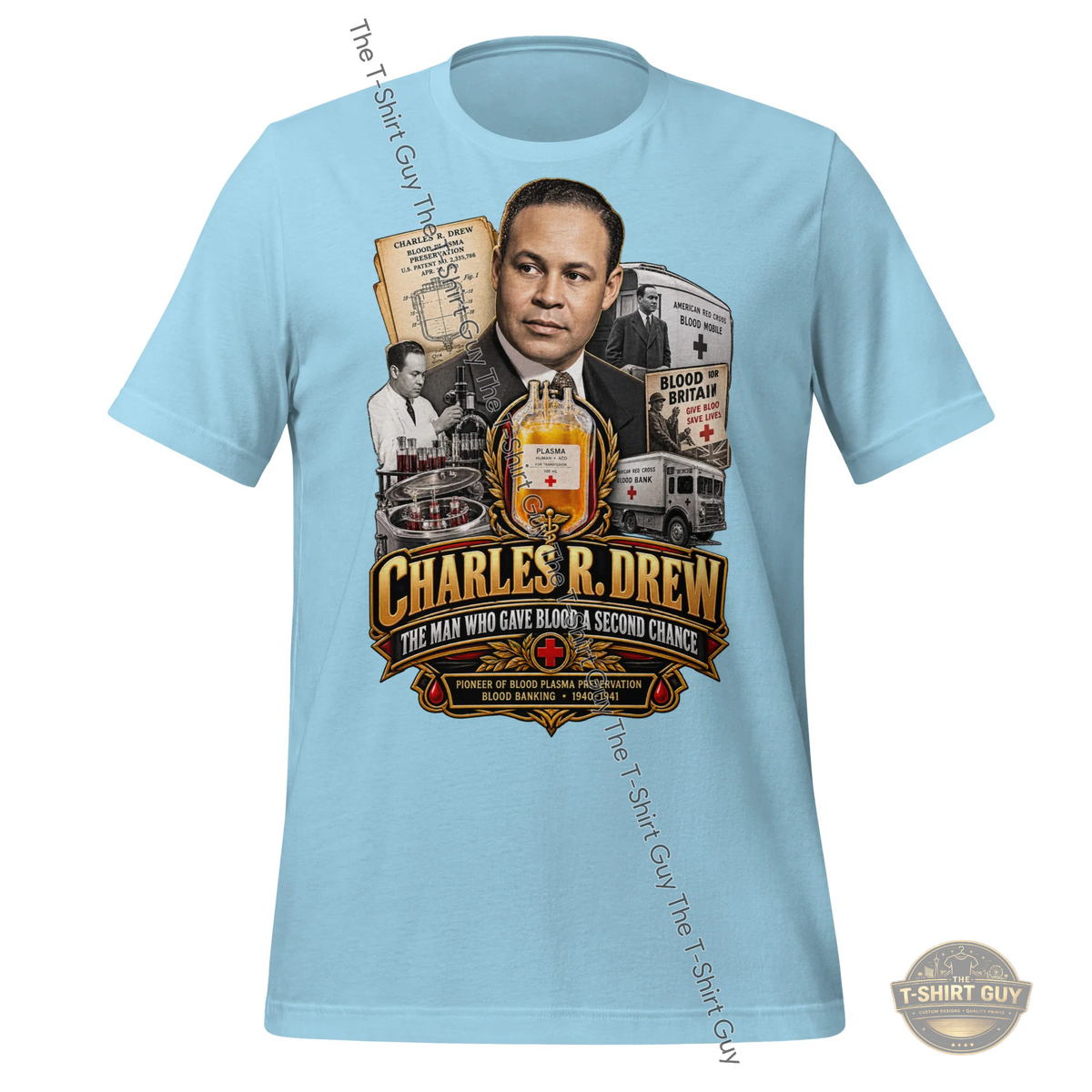 Watermarked - Charles R. Drew Unisex t-shirt
