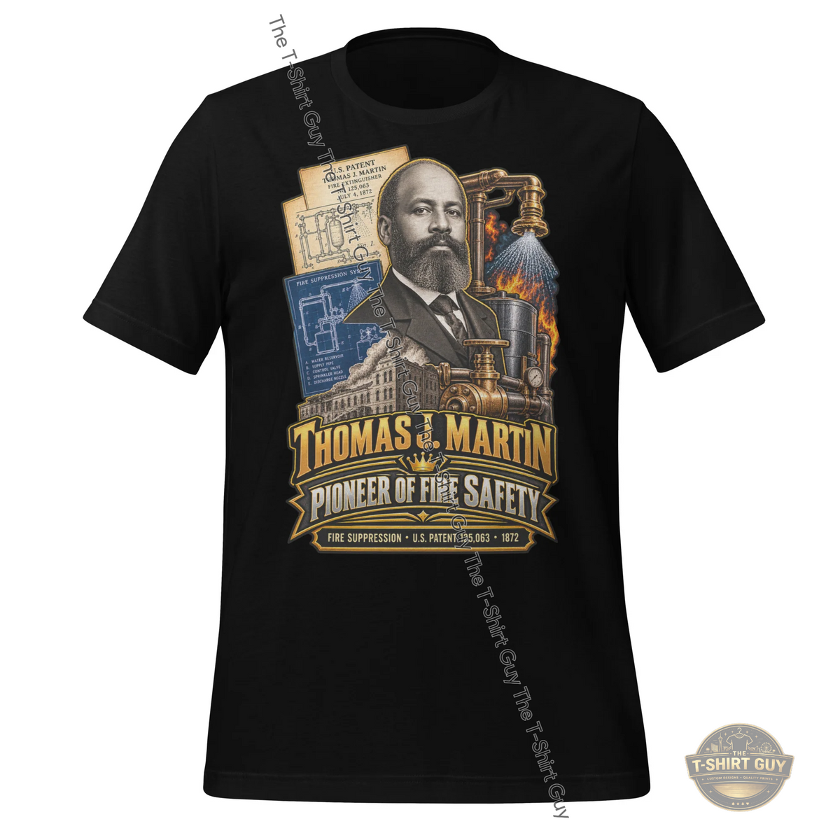 Watermarked - Thomas J. Martin Unisex t-shirt