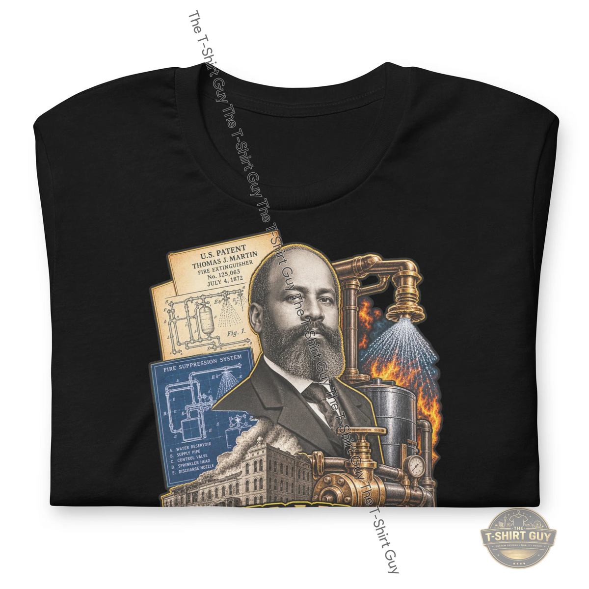 Watermarked - Thomas J. Martin Unisex t-shirt