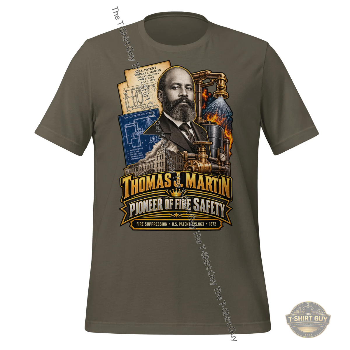 Watermarked - Thomas J. Martin Unisex t-shirt