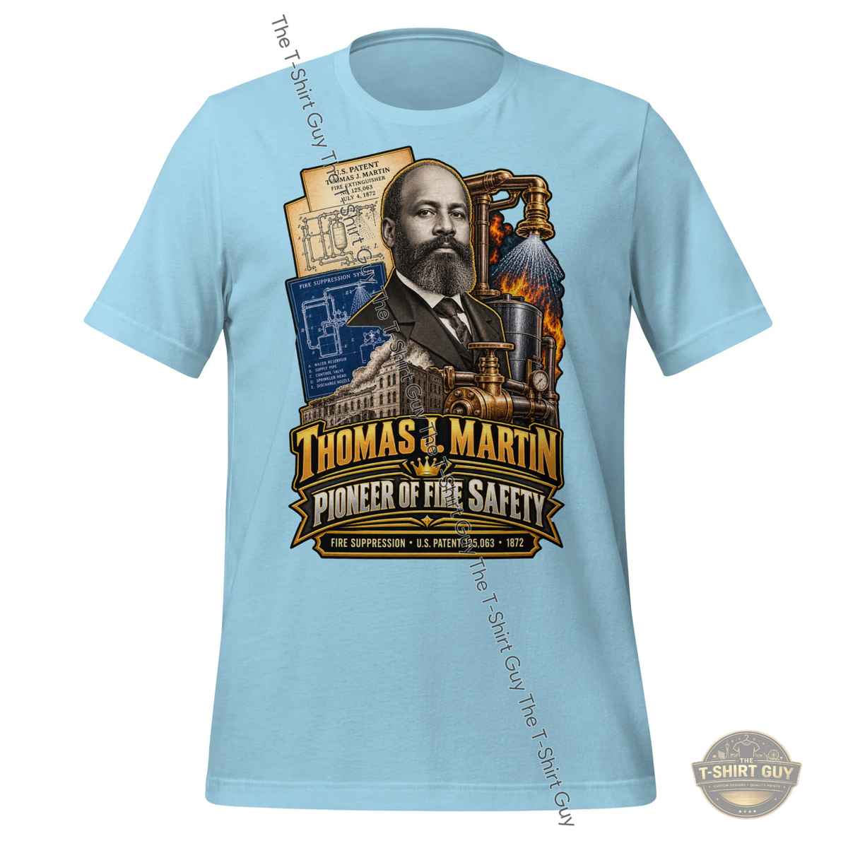 Watermarked - Thomas J. Martin Unisex t-shirt