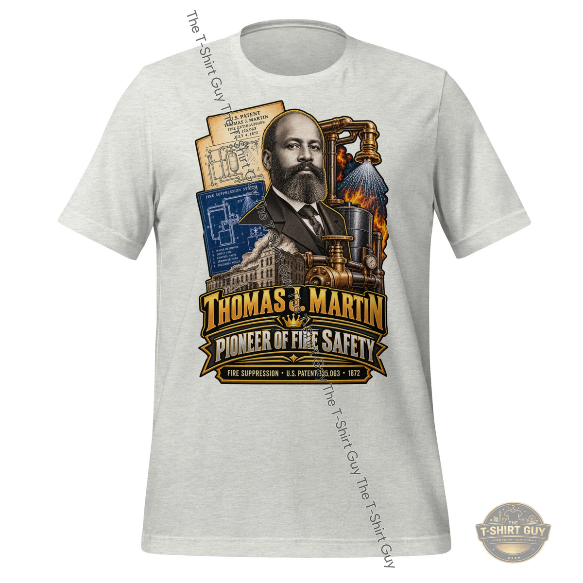 Watermarked - Thomas J. Martin Unisex t-shirt