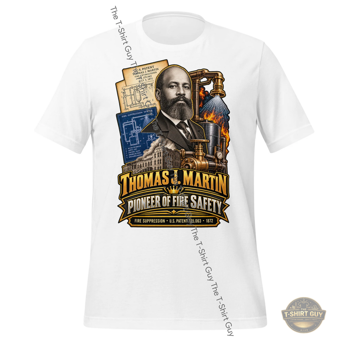 Watermarked - Thomas J. Martin Unisex t-shirt