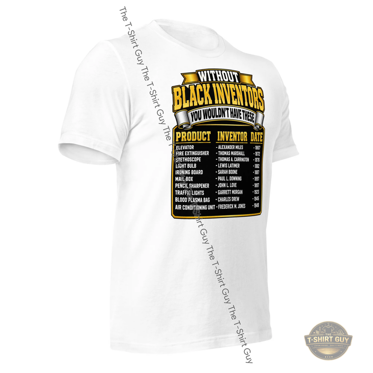 Watermarked - Without Black Inventors You Wouldn't Have These Unisex t-shirt