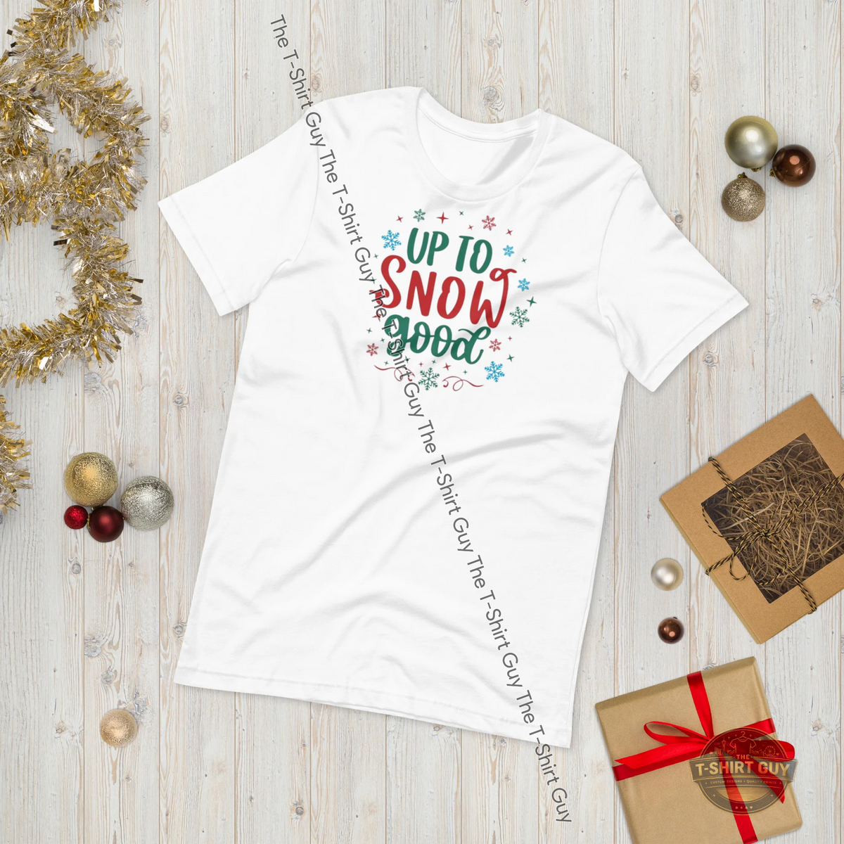 Watermarked - Up To Snow Good Unisex t-shirt