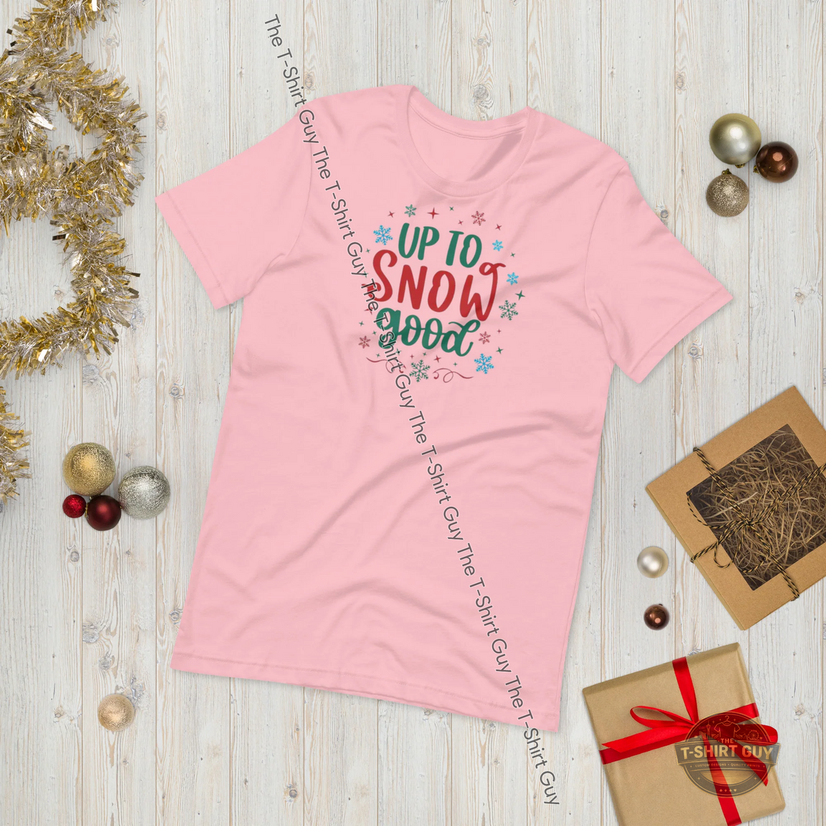 Watermarked - Up To Snow Good Unisex t-shirt