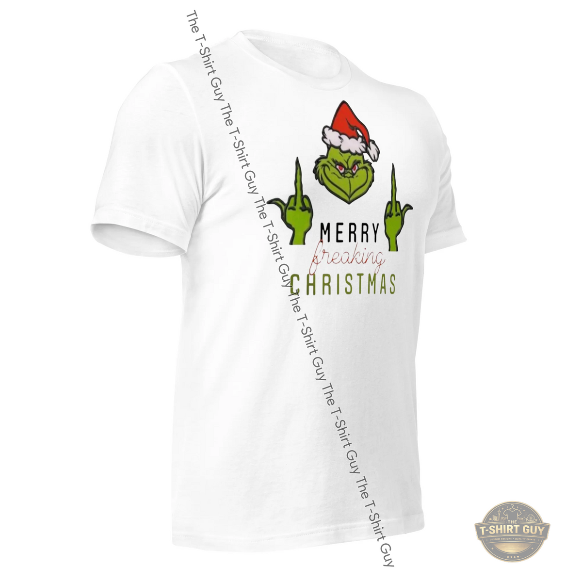 Watermarked - Merry Freaking Christmas Unisex t-shirt