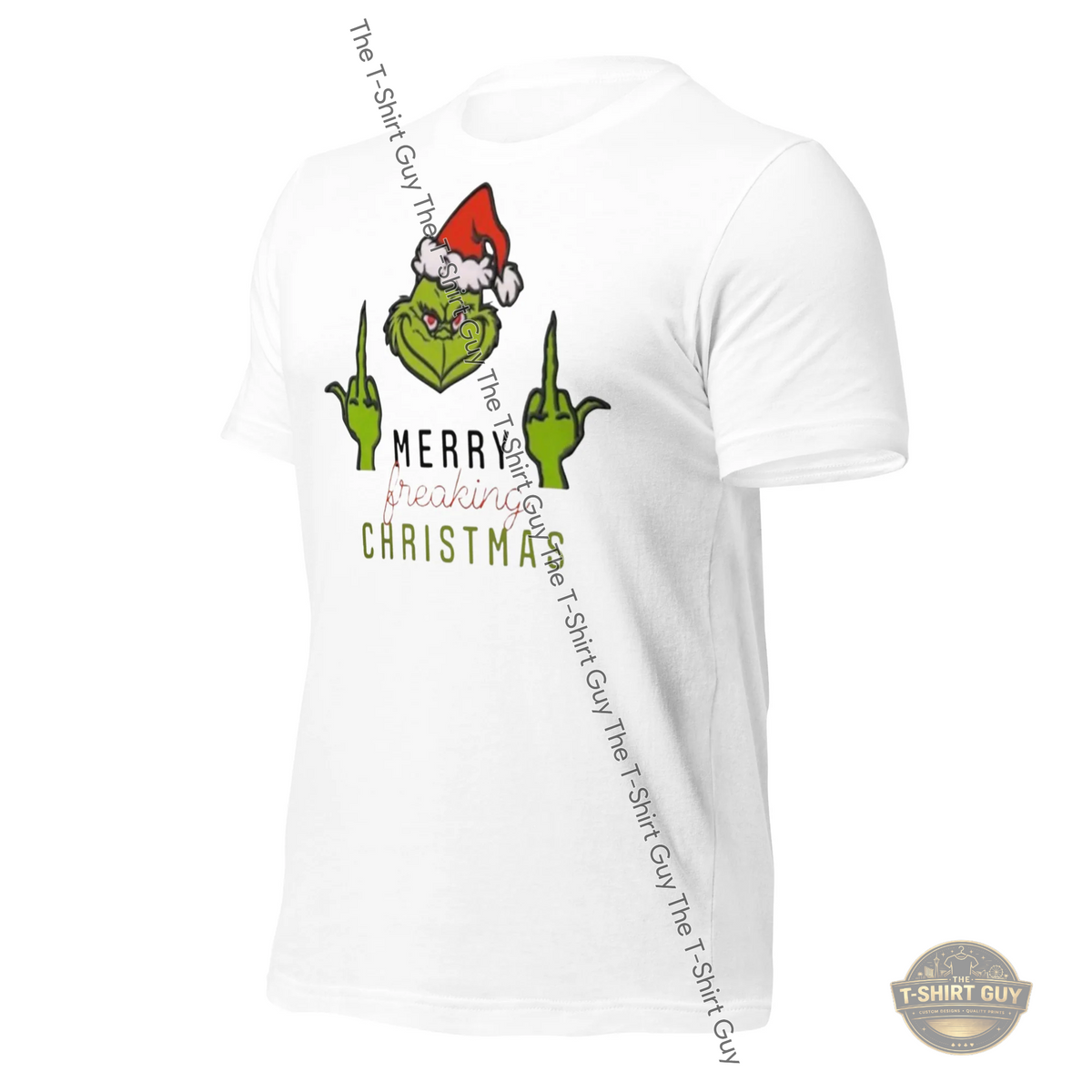 Watermarked - Merry Freaking Christmas Unisex t-shirt