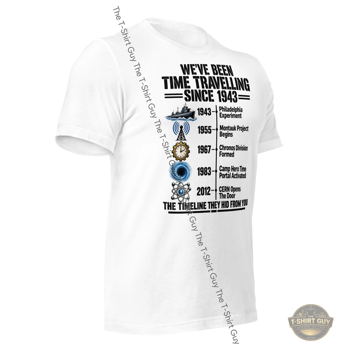 Watermarked - Time Travel Unisex t-shirt