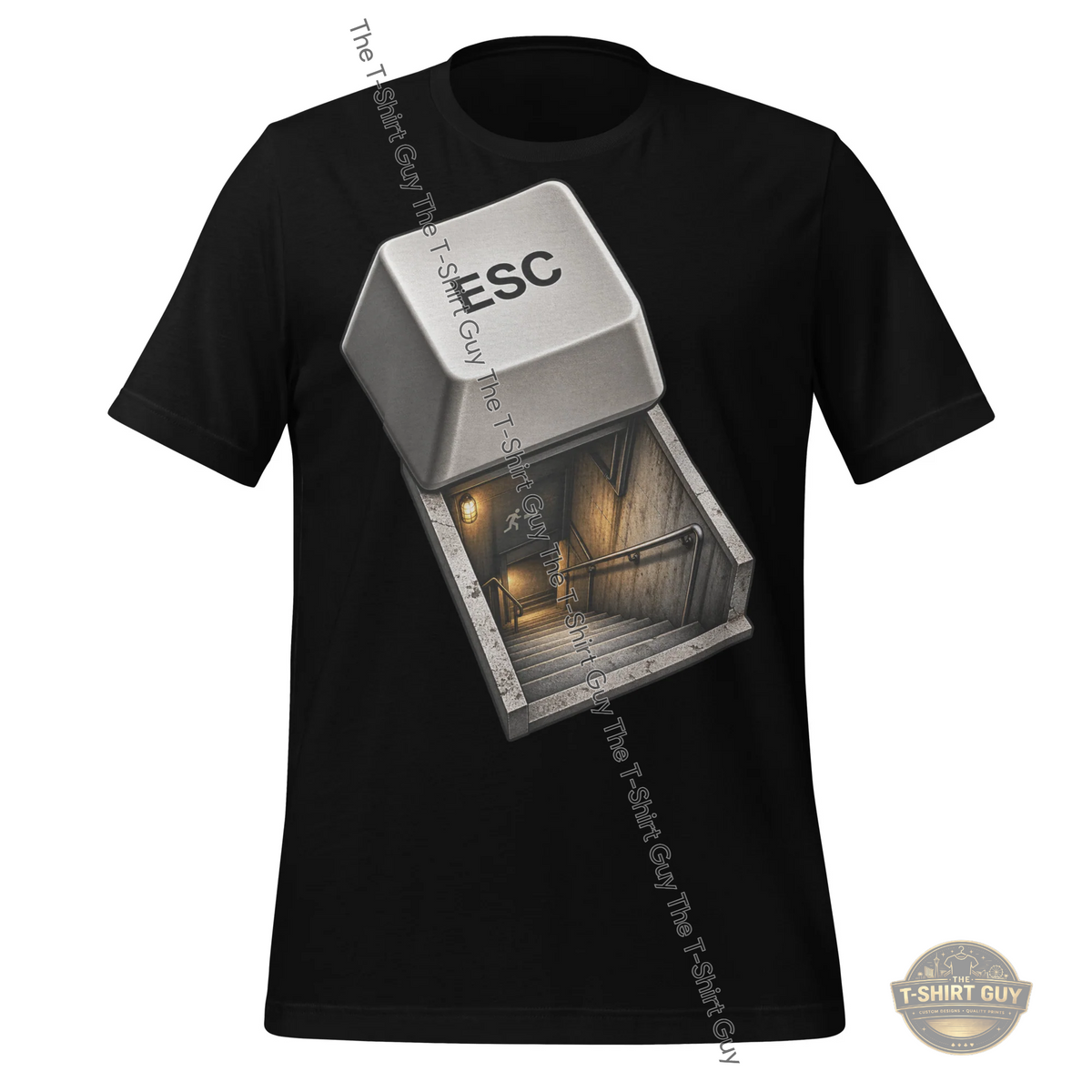 Watermarked - Emergency Escape Unisex t-shirt