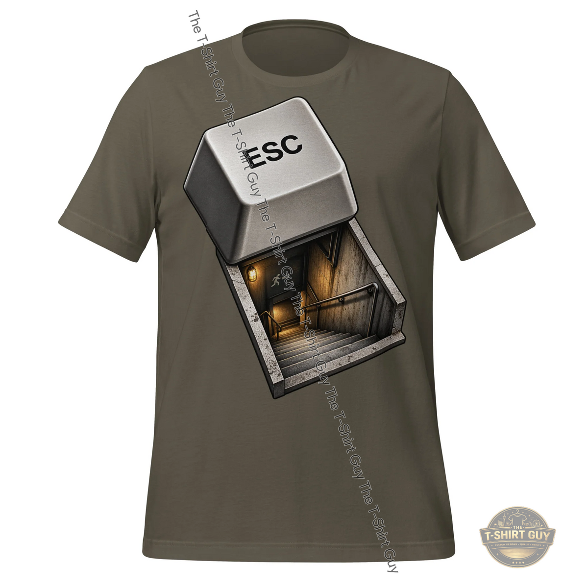 Watermarked - Emergency Escape Unisex t-shirt