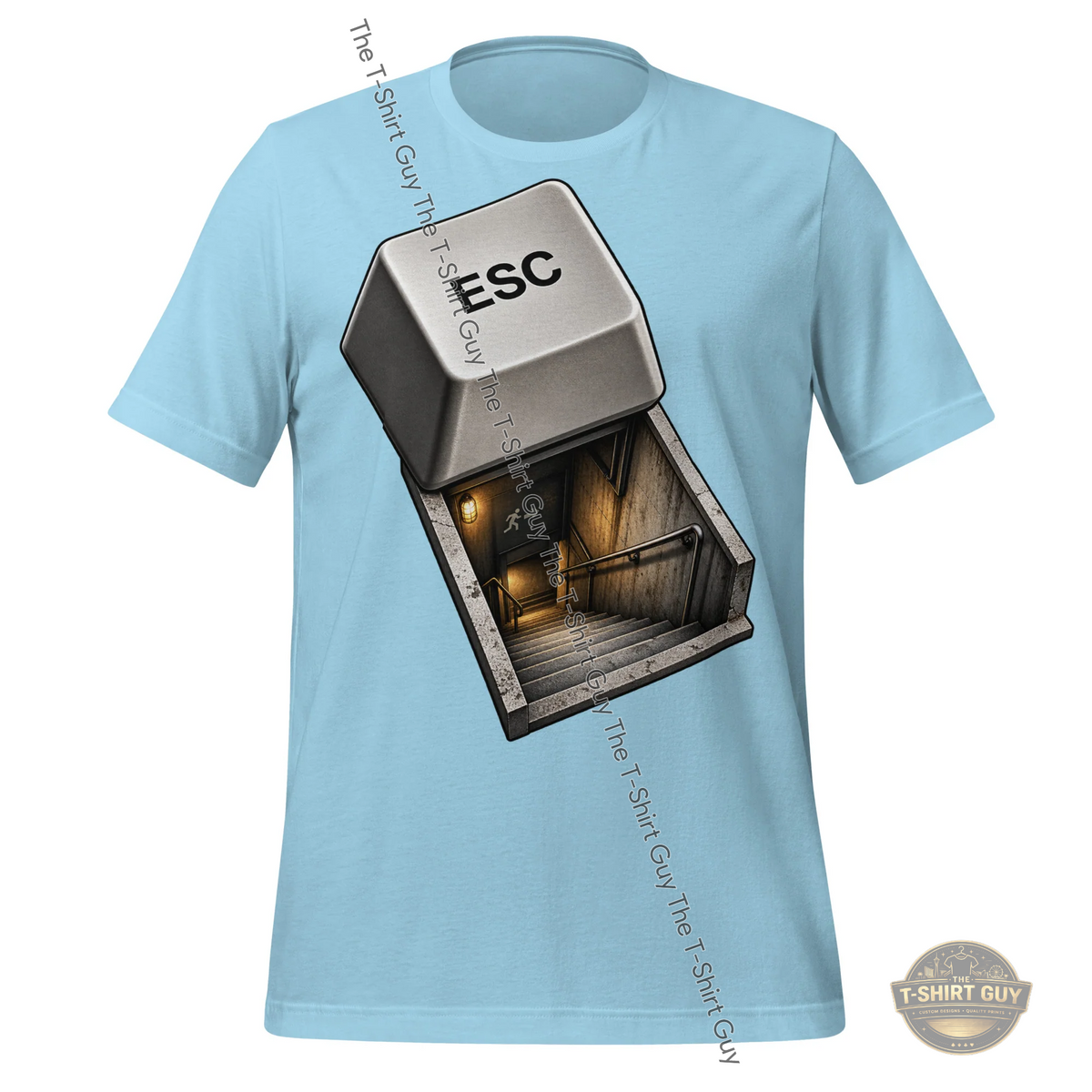 Watermarked - Emergency Escape Unisex t-shirt