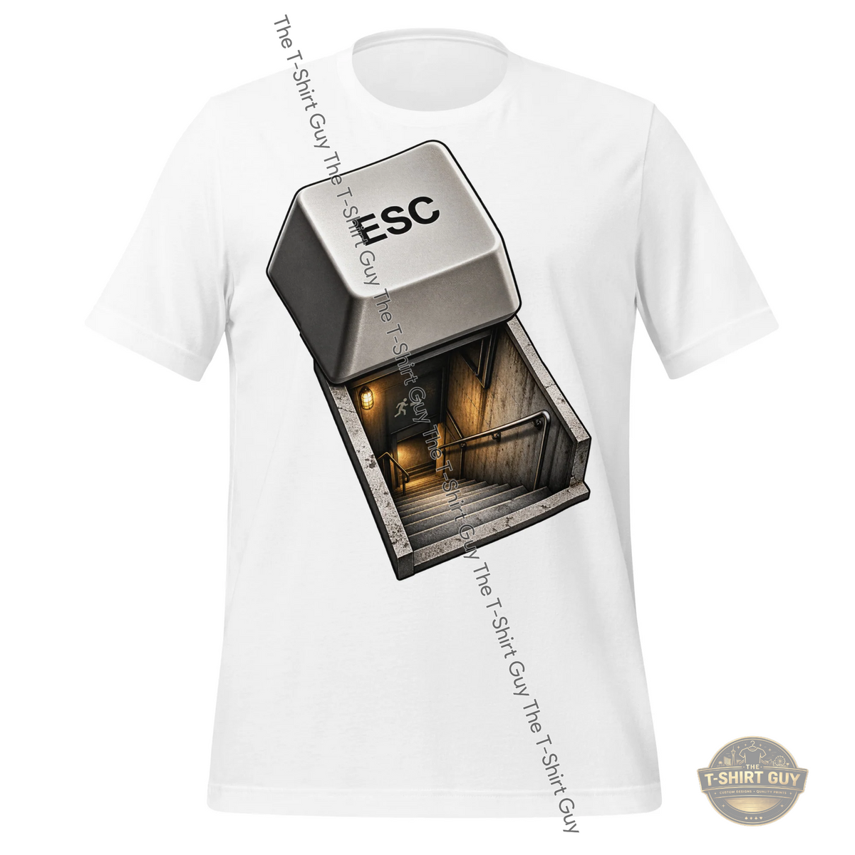 Watermarked - Emergency Escape Unisex t-shirt