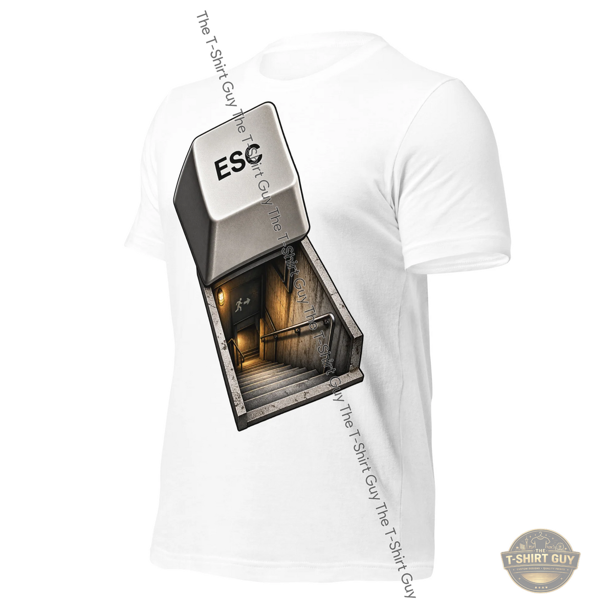 Watermarked - Emergency Escape Unisex t-shirt