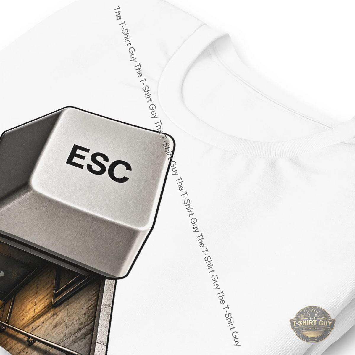 Watermarked - Emergency Escape Unisex t-shirt