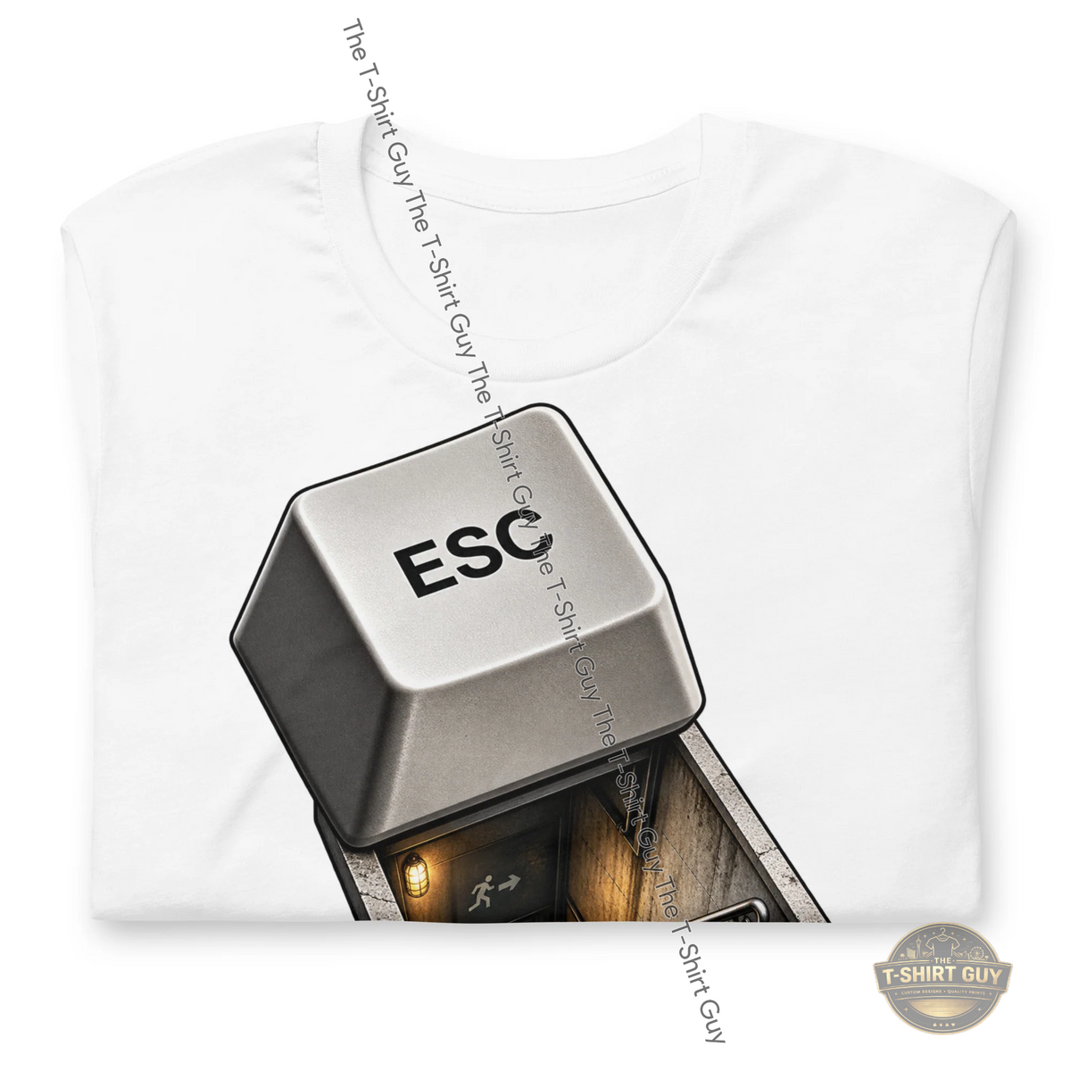 Watermarked - Emergency Escape Unisex t-shirt