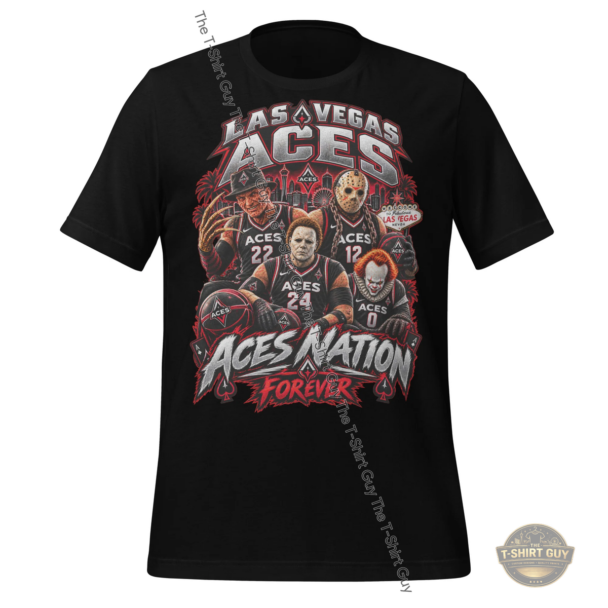 Watermarked - Aces Nation Forever Unisex t-shirt