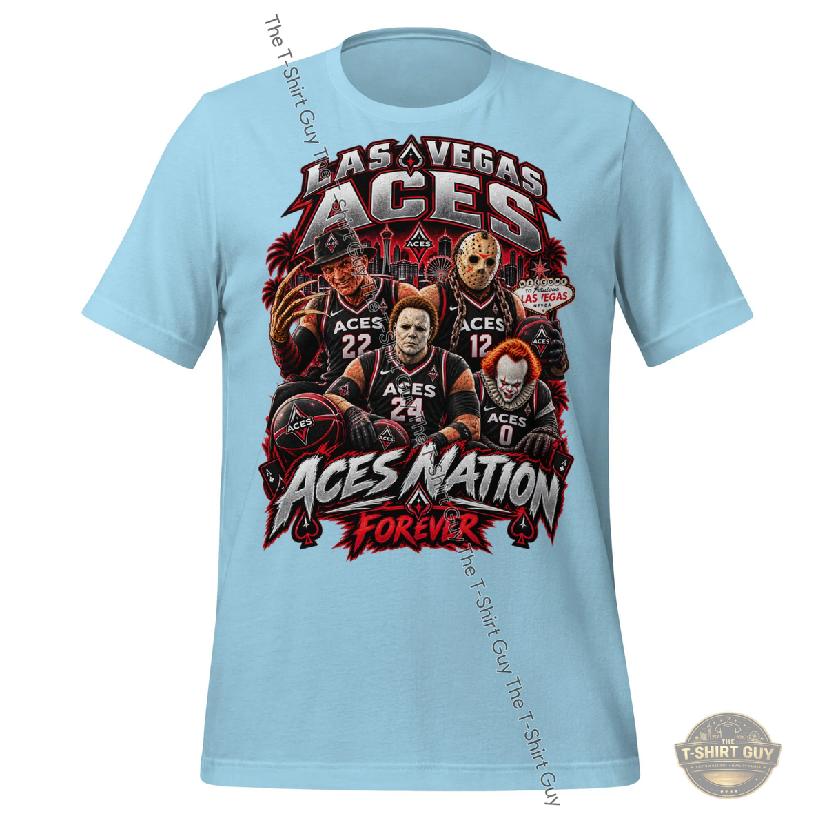 Watermarked - Aces Nation Forever Unisex t-shirt