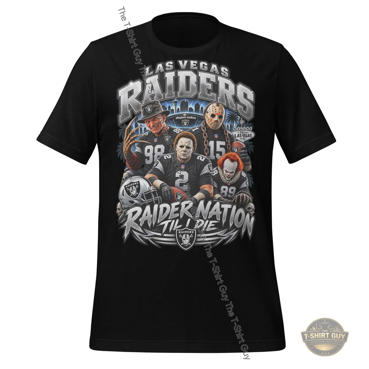 Watermarked - Raider Nation Till I Die Unisex t-shirt