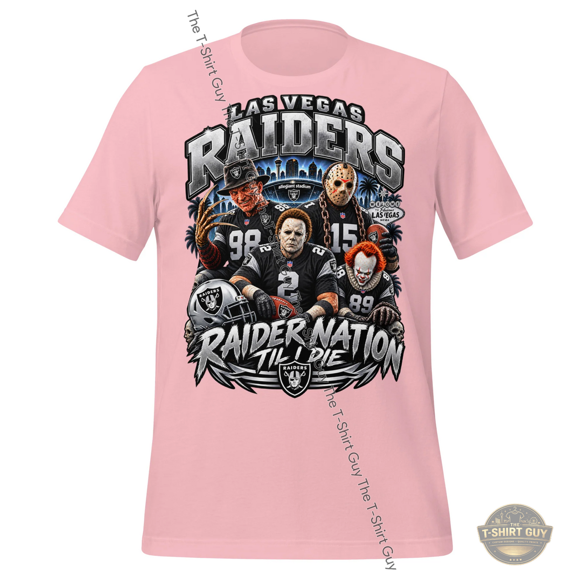 Watermarked - Raider Nation Till I Die Unisex t-shirt