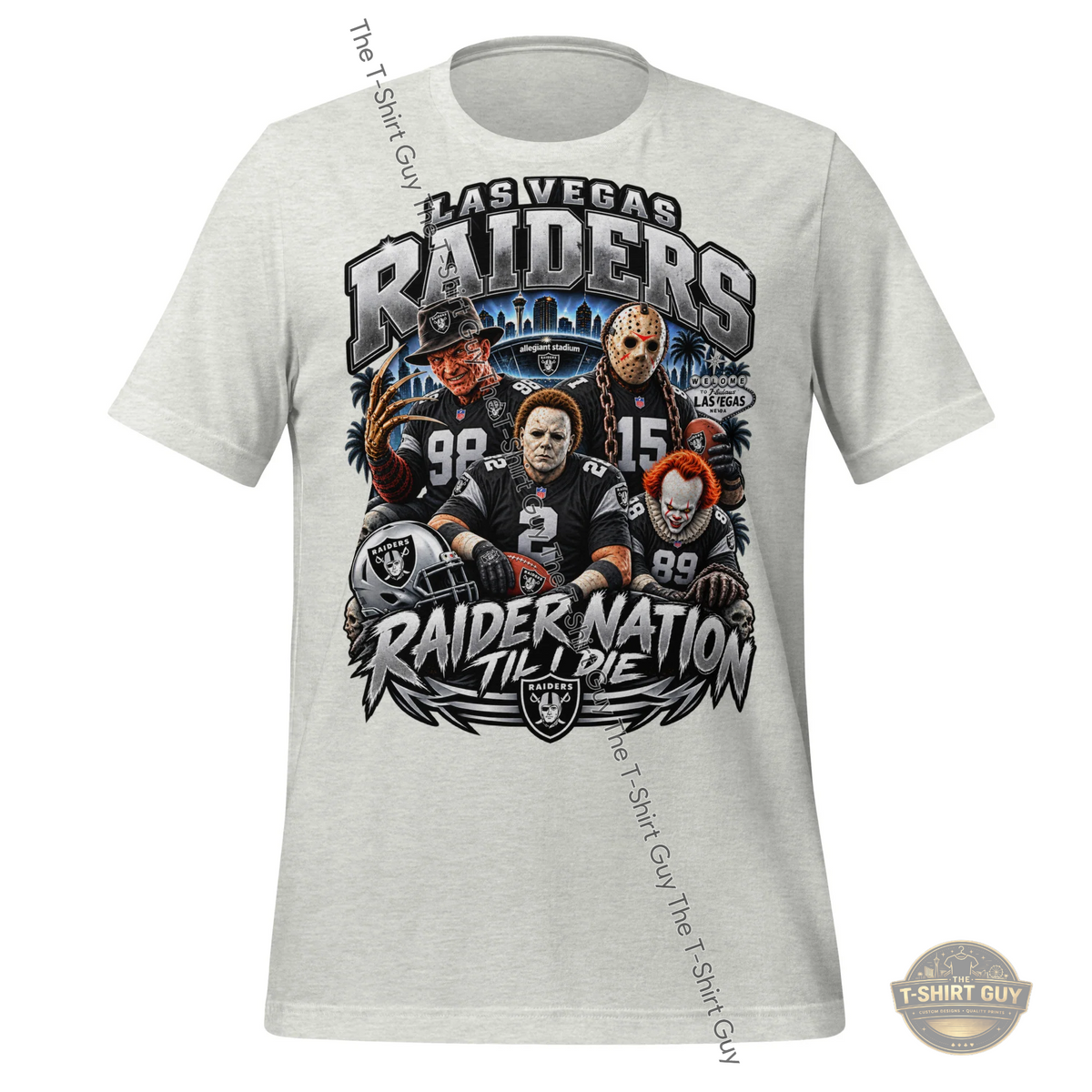 Watermarked - Raider Nation Till I Die Unisex t-shirt