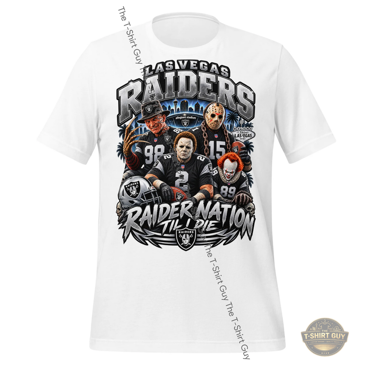 Watermarked - Raider Nation Till I Die Unisex t-shirt