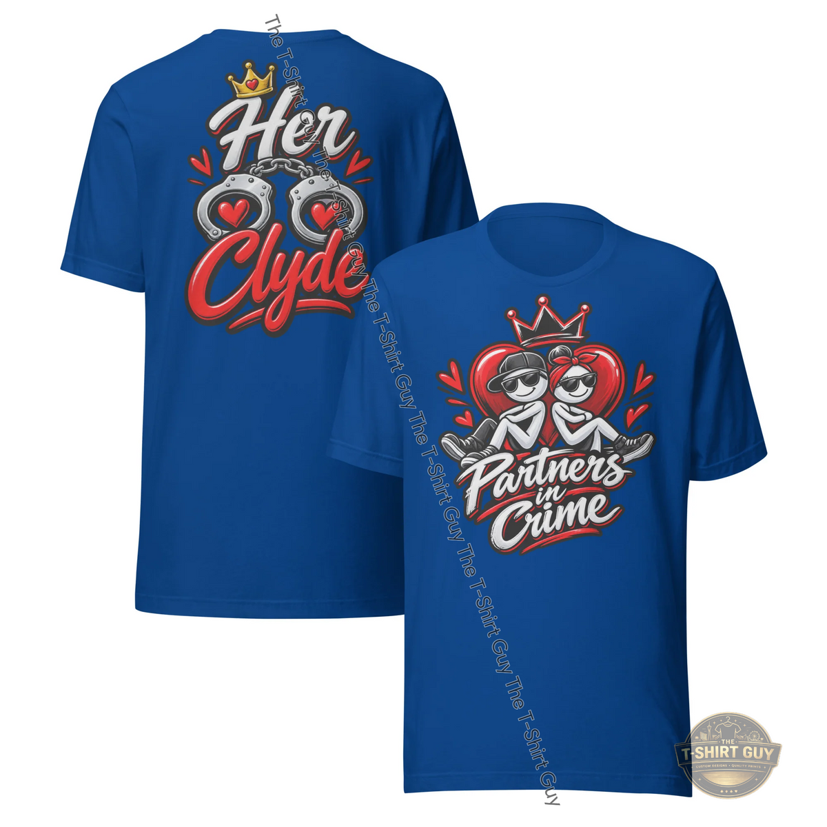 Watermarked - Partners in Crime Her Clyde Unisex t-shirt