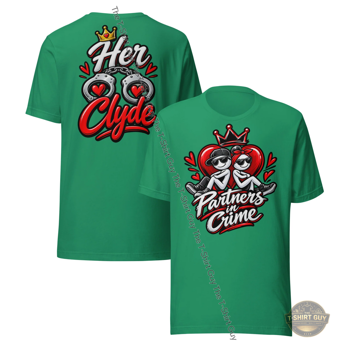 Watermarked - Partners in Crime Her Clyde Unisex t-shirt