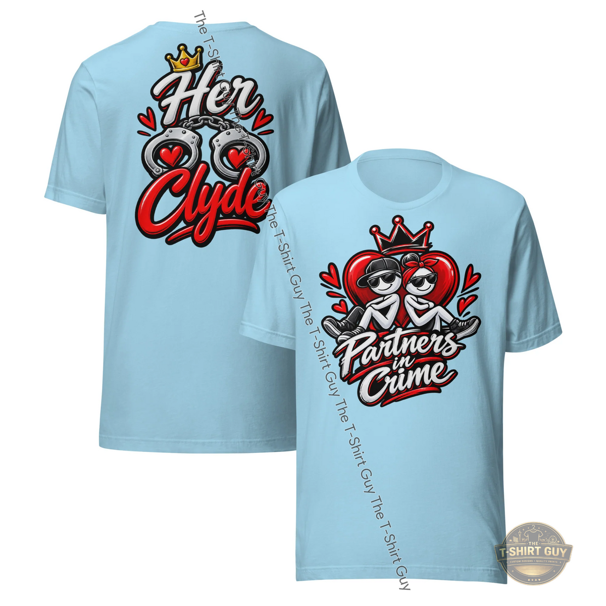 Watermarked - Partners in Crime Her Clyde Unisex t-shirt