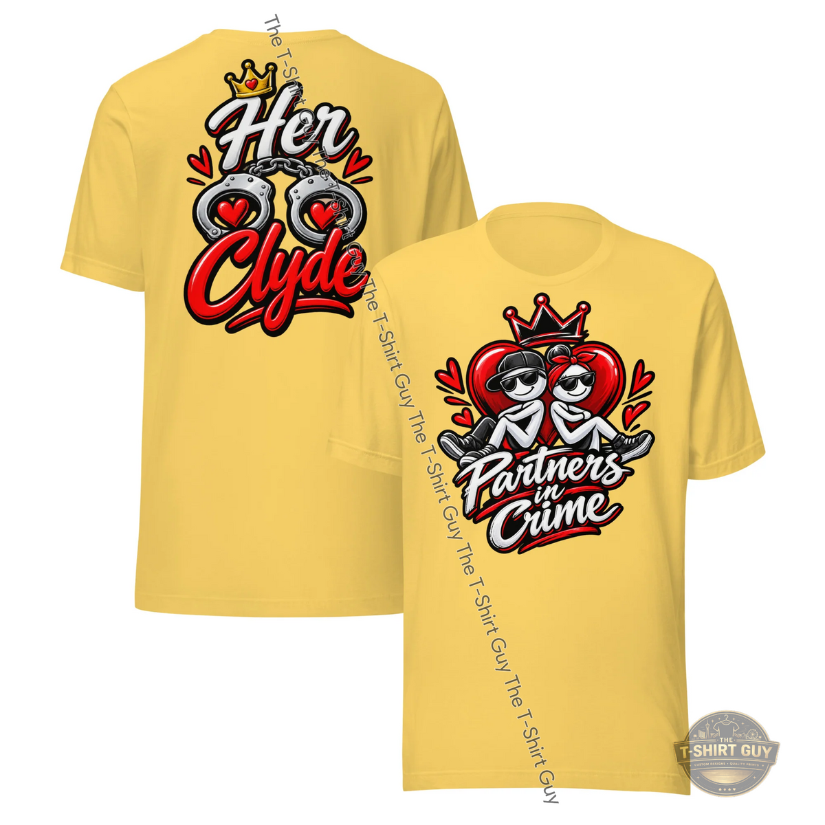Watermarked - Partners in Crime Her Clyde Unisex t-shirt