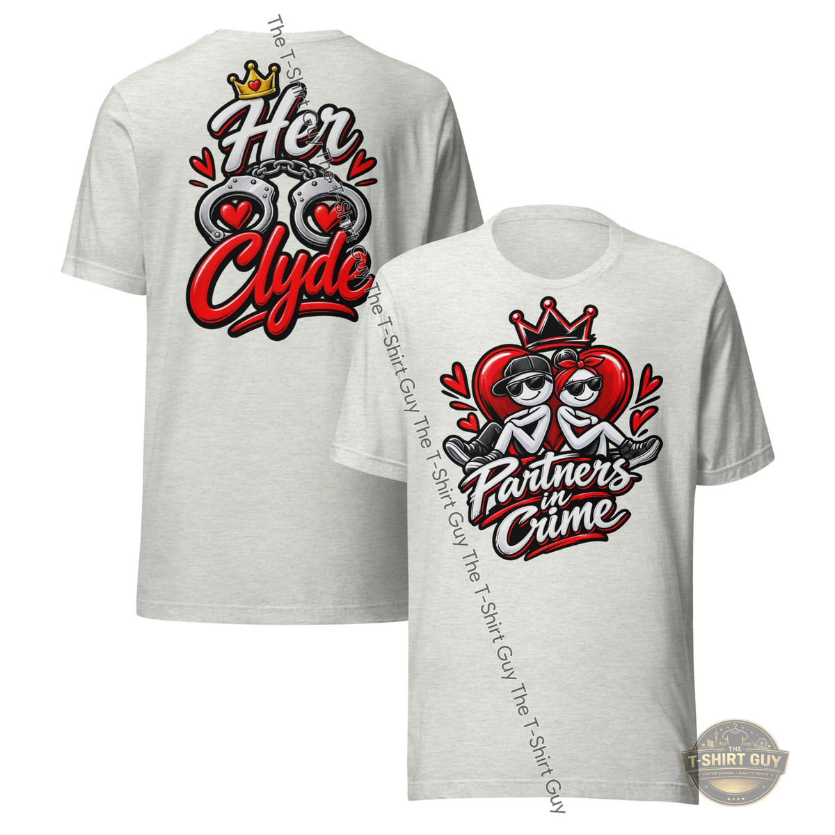 Watermarked - Partners in Crime Her Clyde Unisex t-shirt