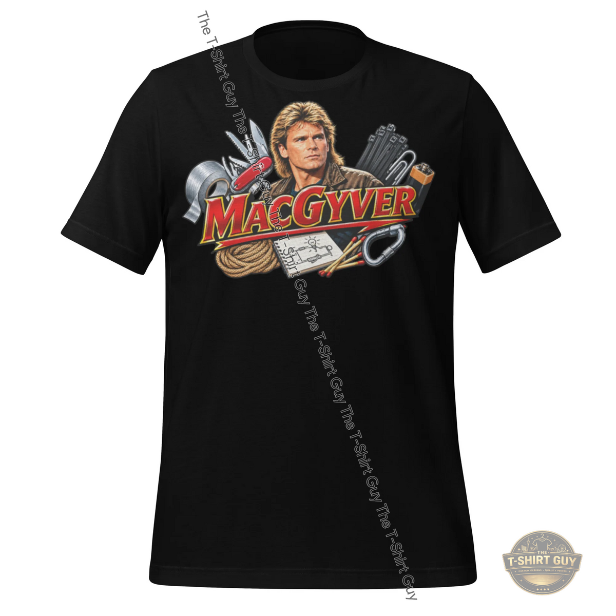 Watermarked - Macgyver Unisex t-shirt