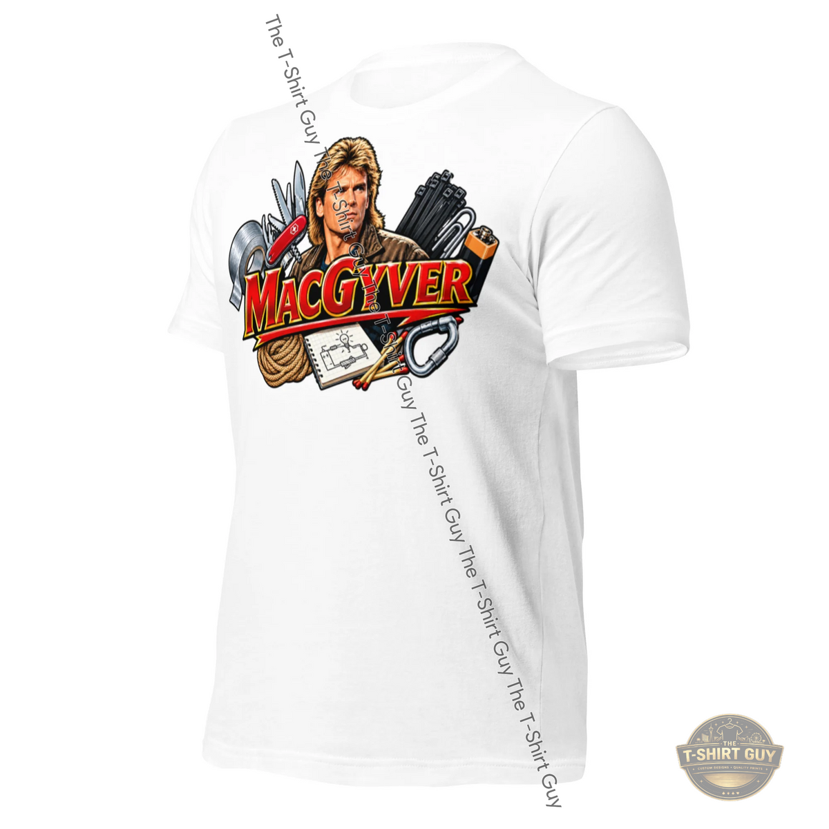 Watermarked - Macgyver Unisex t-shirt
