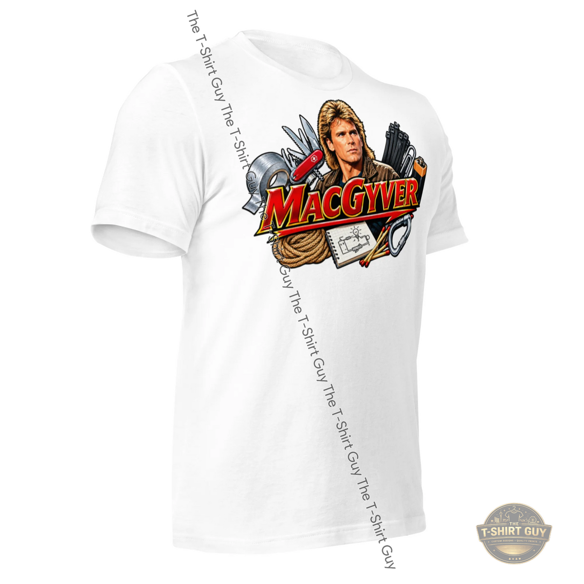 Watermarked - Macgyver Unisex t-shirt