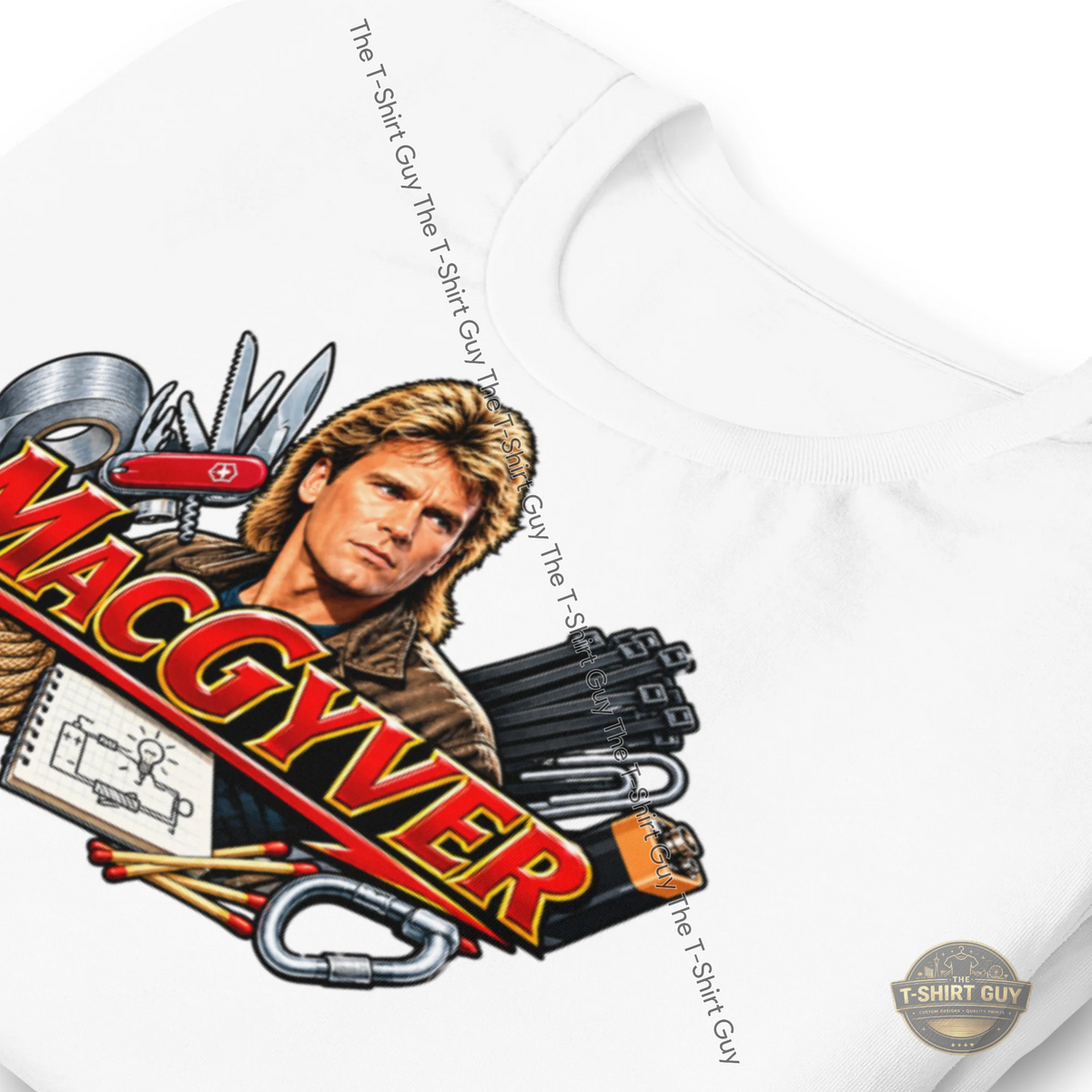 Watermarked - Macgyver Unisex t-shirt