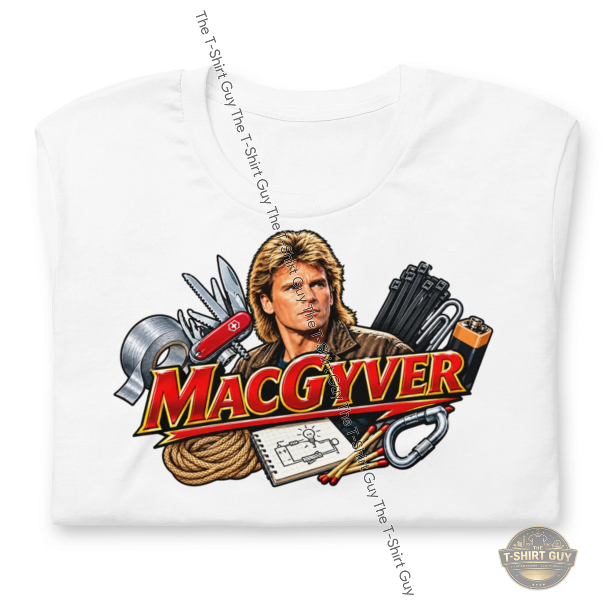 Watermarked - Macgyver Unisex t-shirt