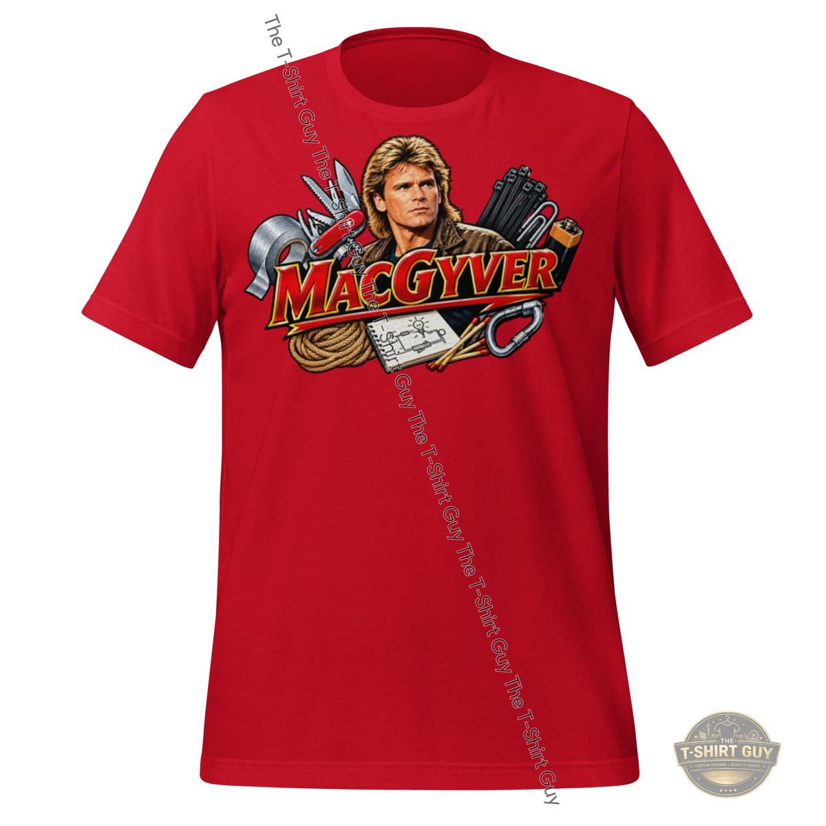 Watermarked - Macgyver Unisex t-shirt