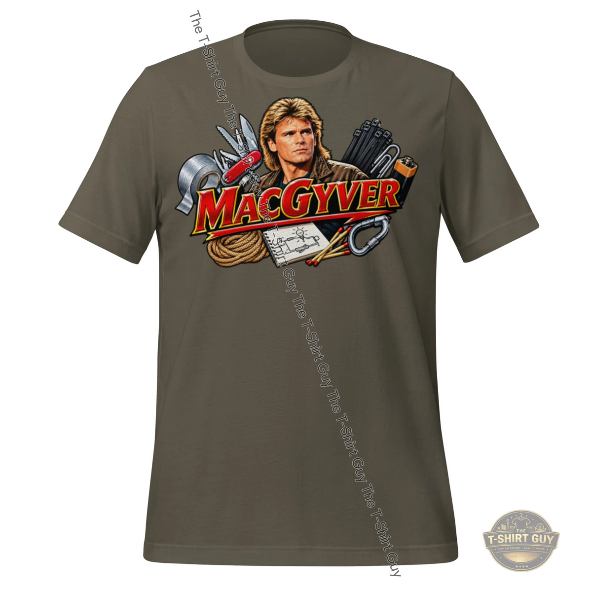 Watermarked - Macgyver Unisex t-shirt