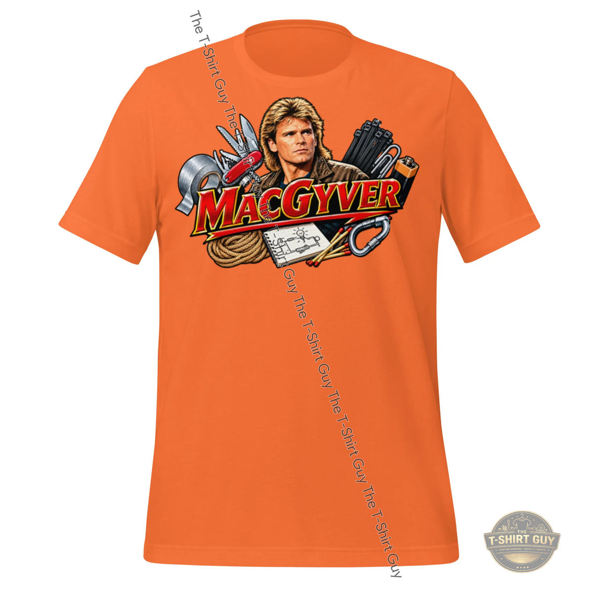 Watermarked - Macgyver Unisex t-shirt