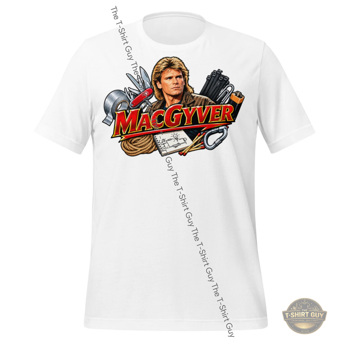 Watermarked - Macgyver Unisex t-shirt