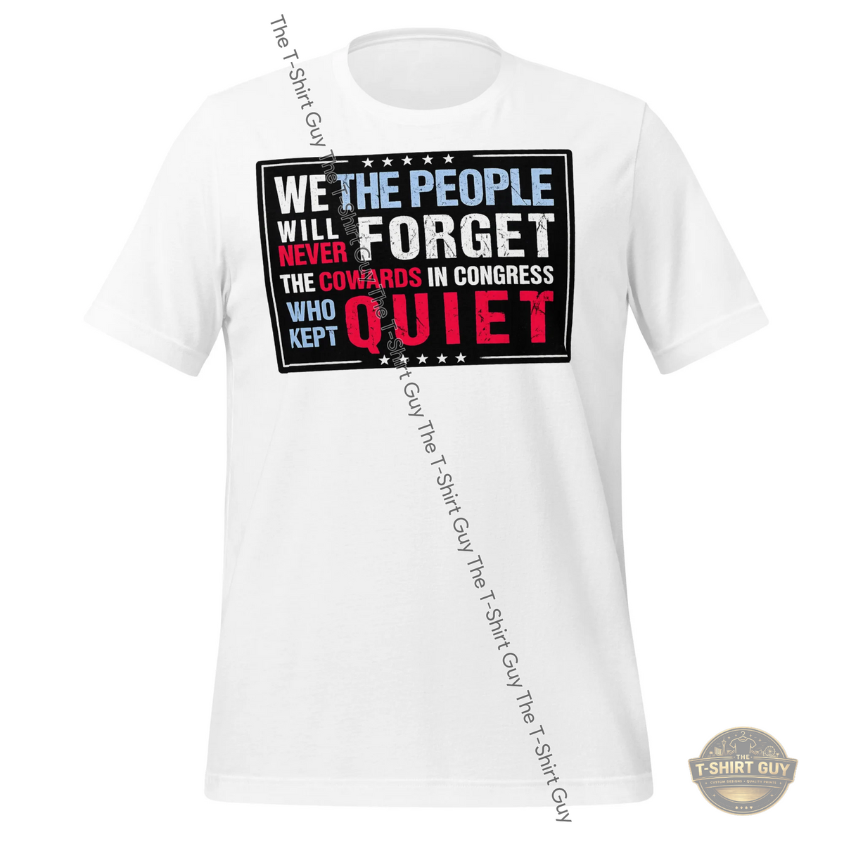 Watermarked - We The People Will Never Forget Unisex t-shirt