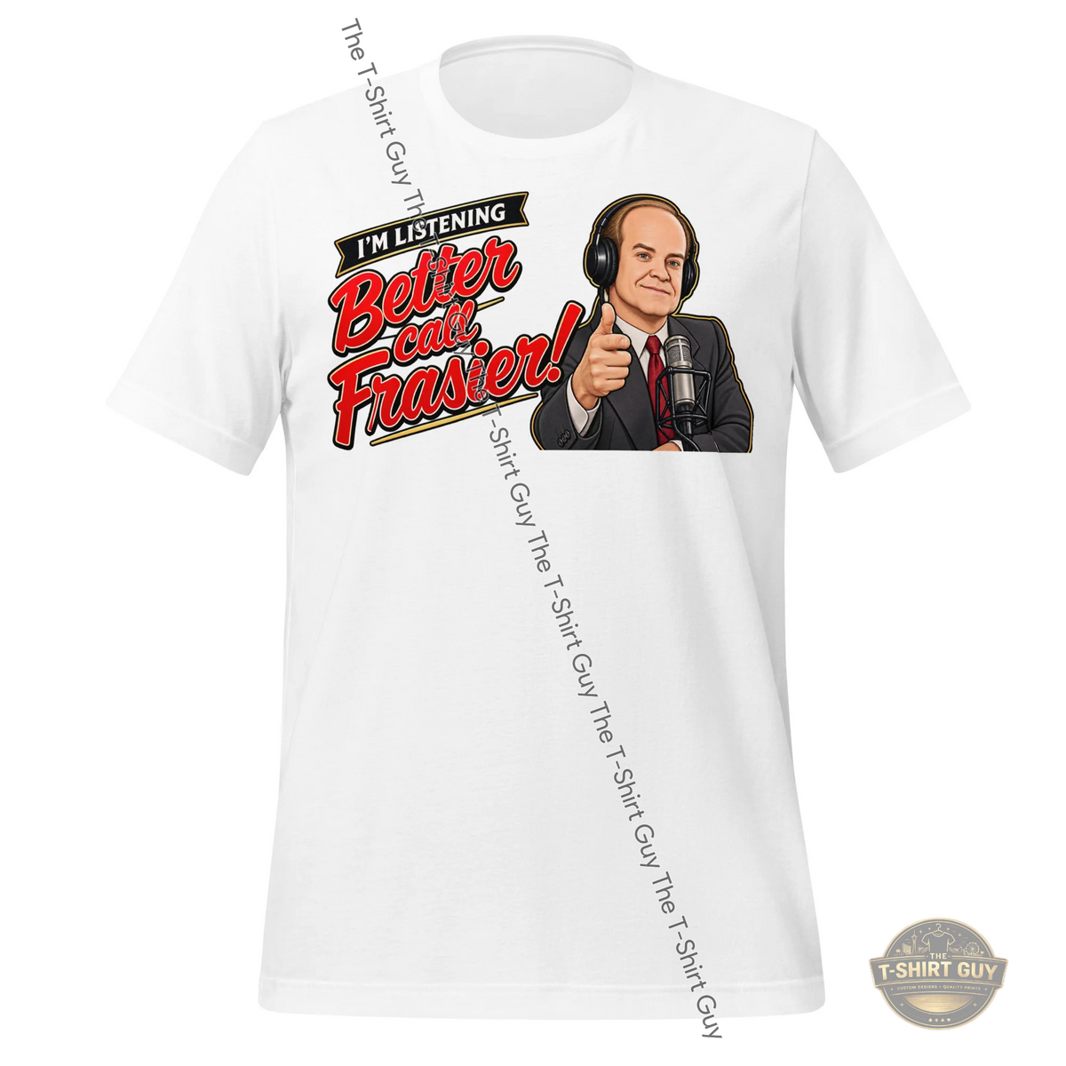 Watermarked - I'm Listening Unisex t-shirt