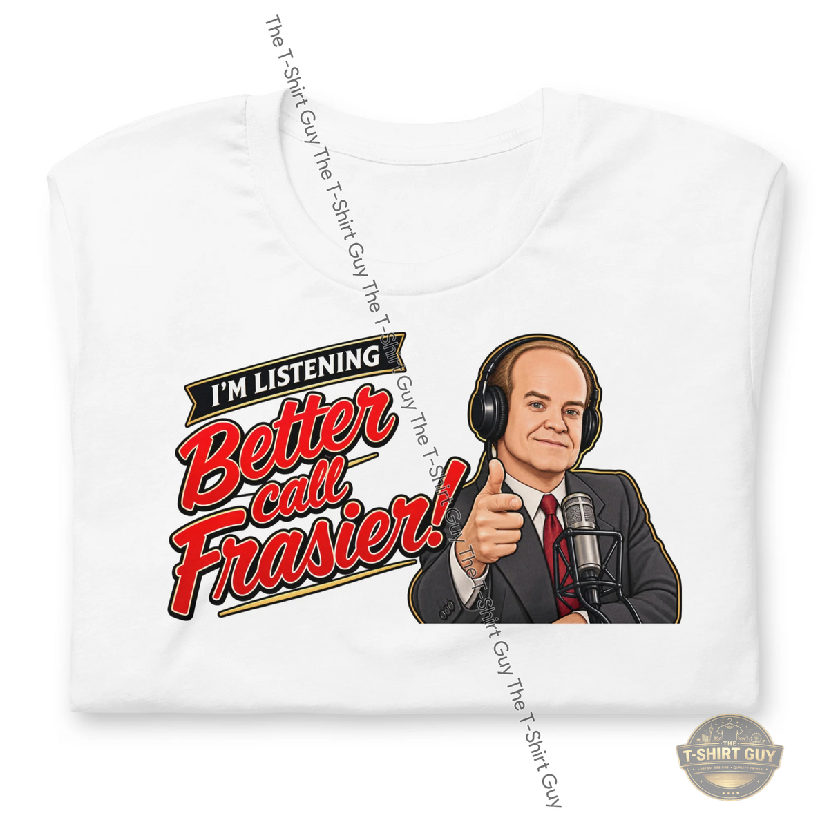 Watermarked - I'm Listening Unisex t-shirt