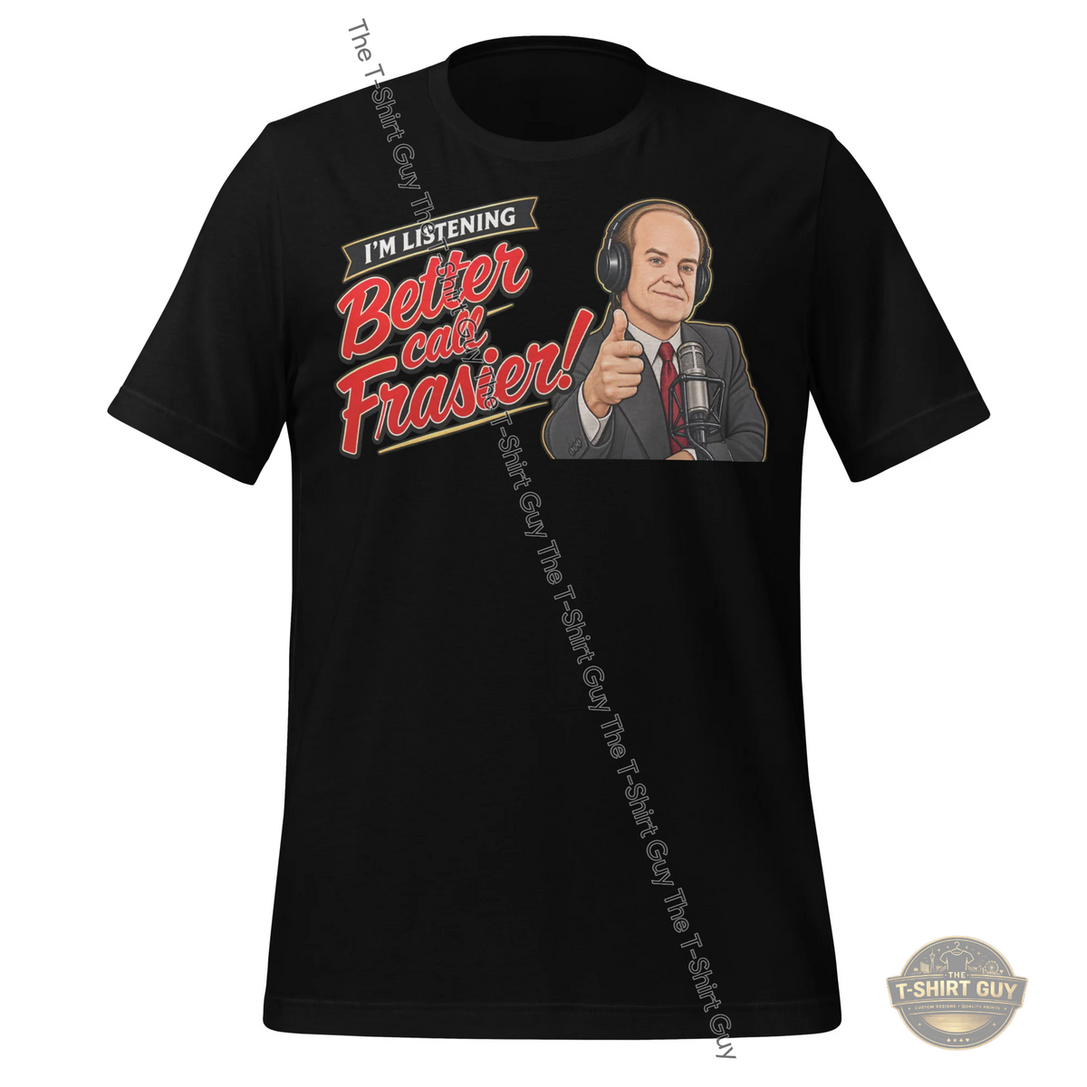 Watermarked - I'm Listening Unisex t-shirt