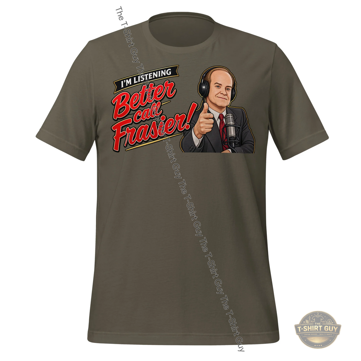 Watermarked - I'm Listening Unisex t-shirt