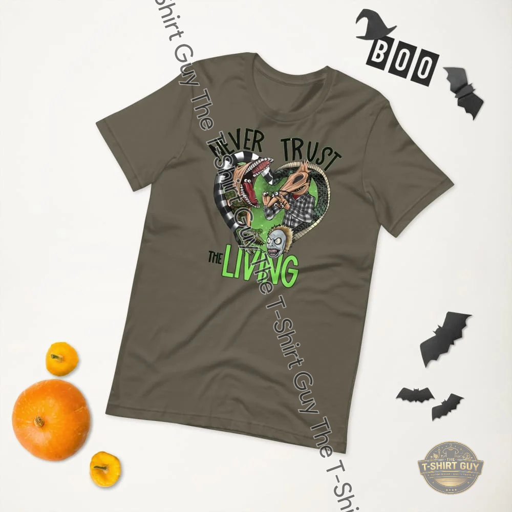Watermarked - Never Trust The Living Unisex t-shirt