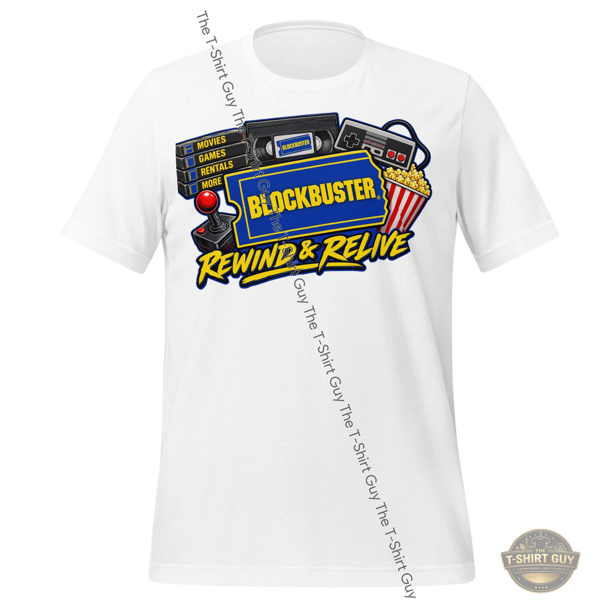 Watermarked - Blockbuster Rewind & Relive Unisex t-shirt